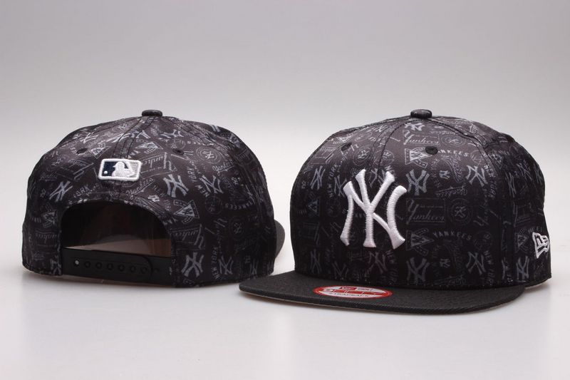 Yankees Black Adjustable Hat YP