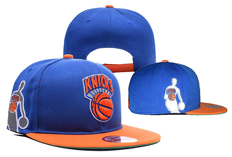 Knicks Blue Adjustable Hat YD