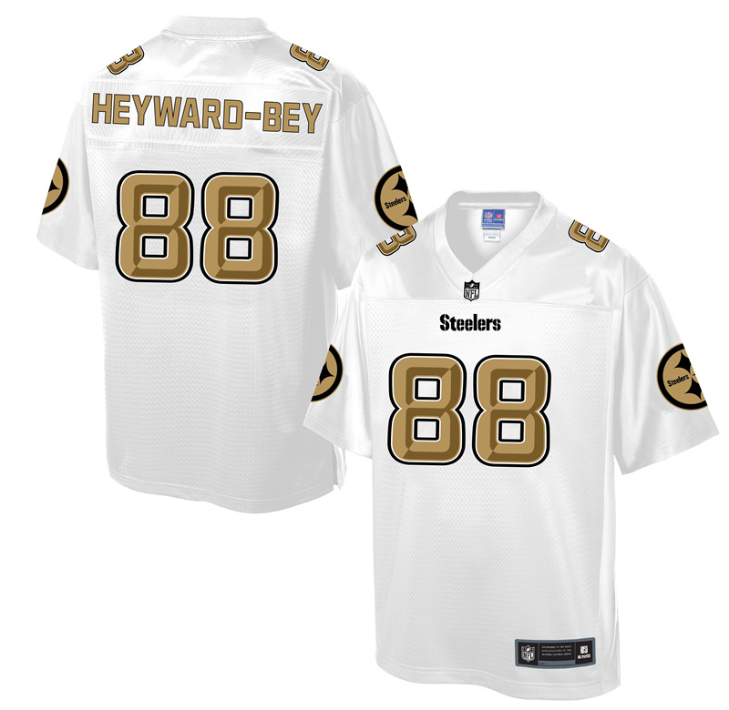 Nike Steelers 88 Darrius Heyward Bey White Pro Line Elite Jersey