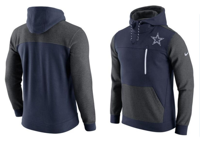 Dallas Cowboys Nike AV15 Fleece Pullover Hoodie Navy