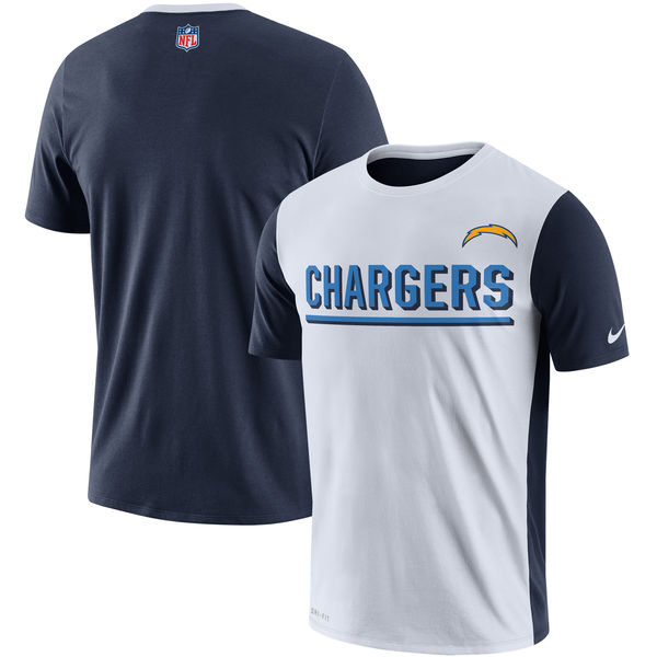 Los Angeles Chargers Nike Champ Drive 2.0 Performance T-Shirt White
