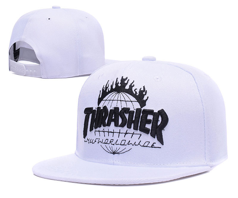 Thrasher White Fashion Adjustable Hat LH