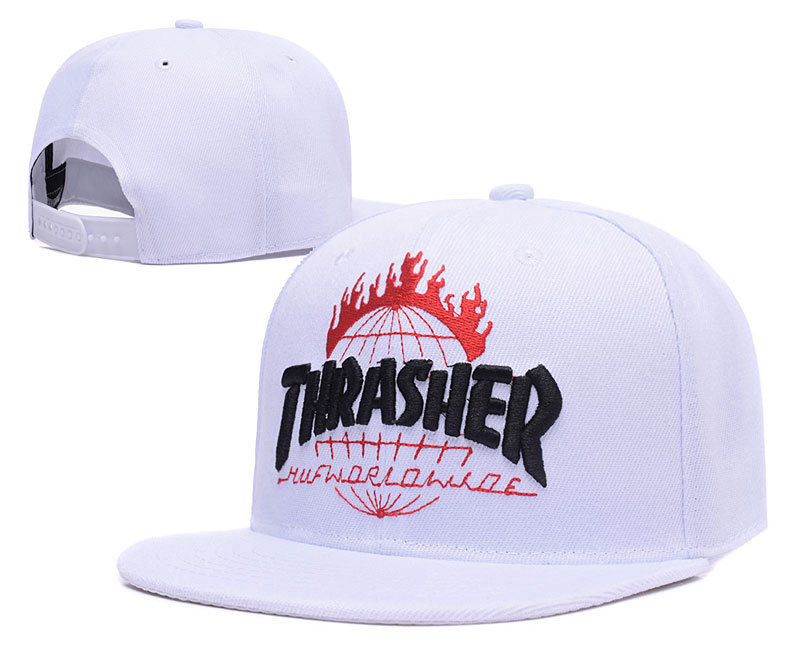 Thrasher White Fashion Adjustable Hat LH2