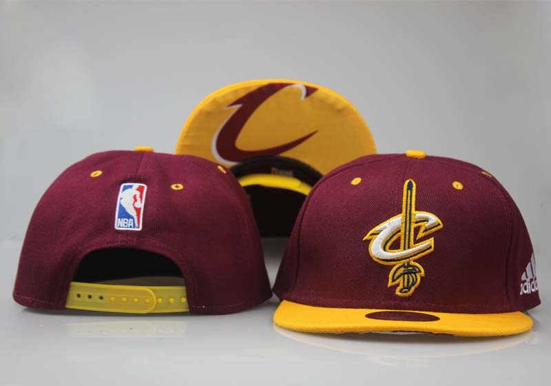 Cavaliers Team Logo Burgundy Adjustable Hat LT