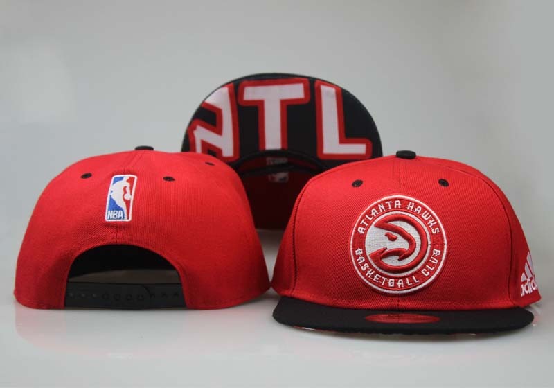 Hawks Team Logo Red Adjustable Hat LT