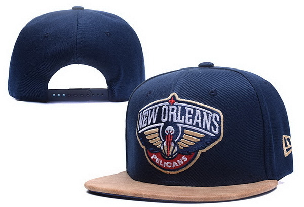 Pelicans Team Logo Navy Adjustable Hat