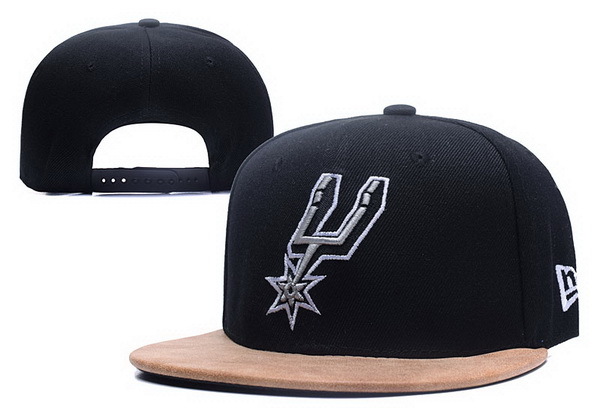 Spurs Team Logo Black Adjustable Hat