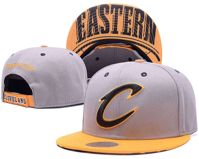 Cavaliers Team Logo Gray Adjustable Hat GS