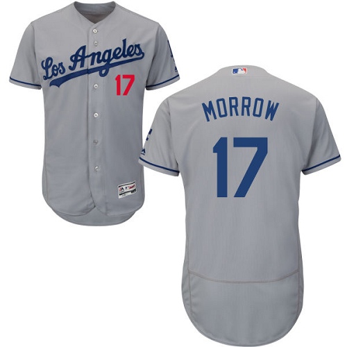Dodgers 17 Brandon Morrow Gray Collection Player Flexbase Jersey