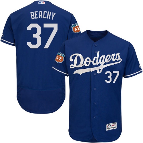 Dodgers 37 Brandon Beachy Blue Flexbase Jersey