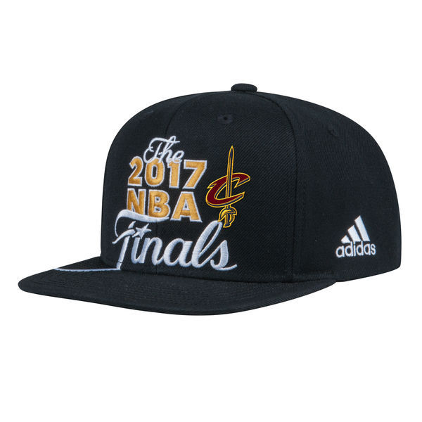 Cavaliers 2017 NBA Finals Black Adjustable Hat GS