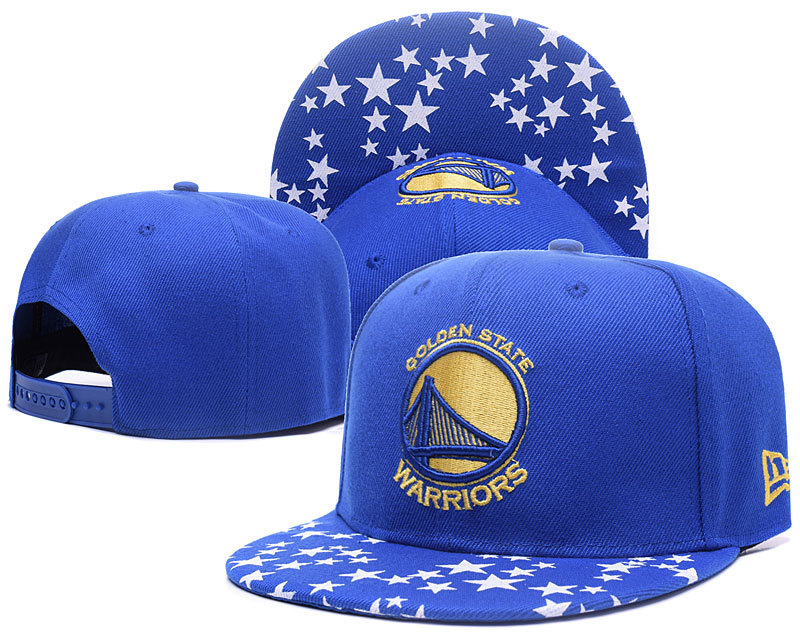 Warriors Team Logo Blue Stars