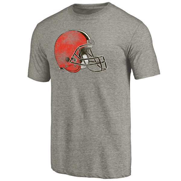 Cleveland Browns NFL Pro Line Distressed Team T-Shirt Ash