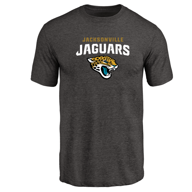 Jacksonville Jaguars Design Your Own Tri Blend T-Shirt Black