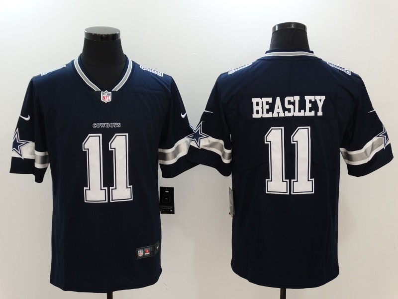 Nike Cowboys 11 Cole Beasley Navy Vapor Untouchable Player Limited Jersey