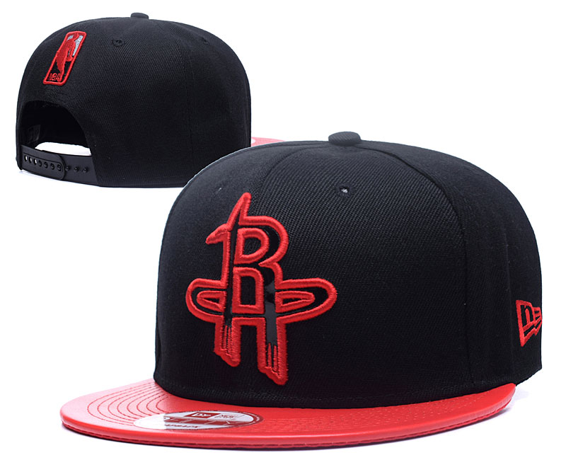 Rockets Team Logo Black Adjustable Hat YS