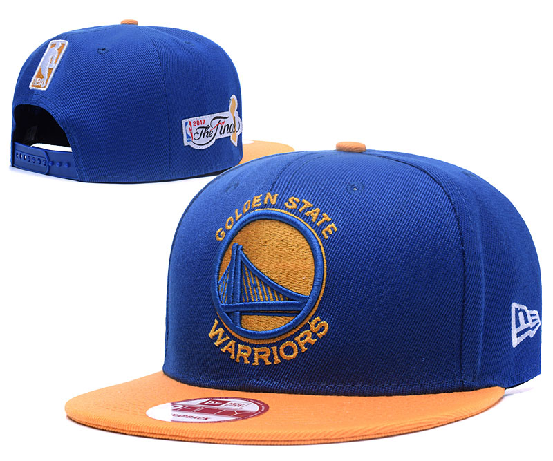 Warriors Blue 2017 The Finals Adjustable Hat GS