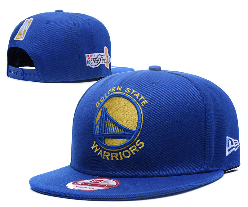 Warriors Blue 2017 The Finals Adjustable Hat GS2