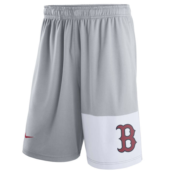 Men's Boston Red Sox Nike Gray Dry Fly Shorts