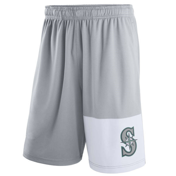 Men's Seattle Mariners Nike Gray Dry Fly Shorts