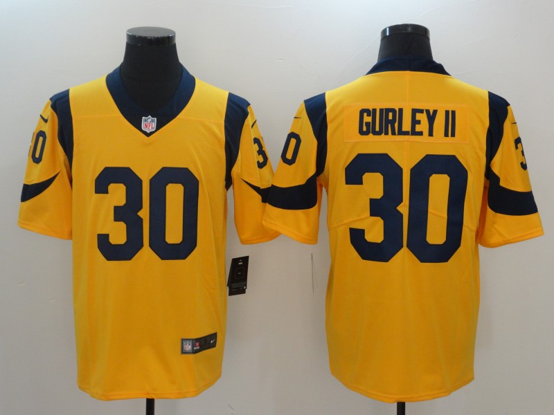 Nike Rams 30 Todd Gurley II Gold Youth Vapor Untouchable Player Limited Jersey
