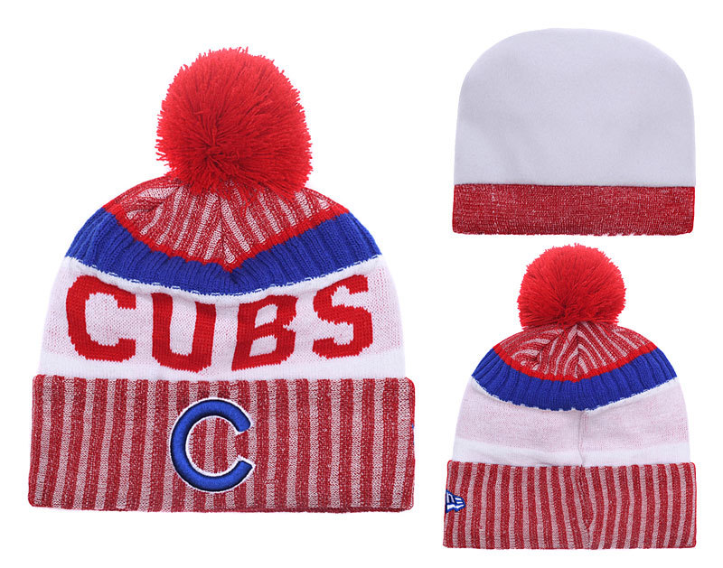 Cubs Fresh Logo Knit Hat YD