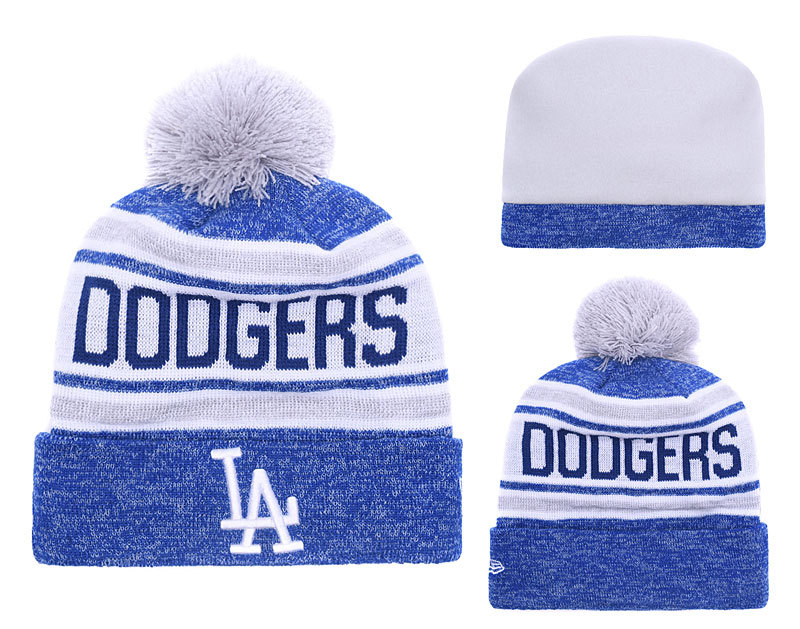 Dodgers Team Logo Knit Hat YD