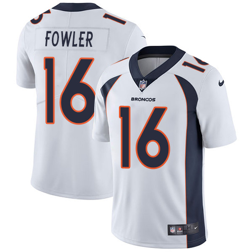 Nike Broncos 16 Bennie Fowler White Youth Vapor Untouchable Player Limited Jersey