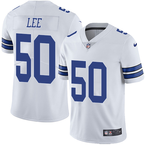 Nike Cowboys 50 Sean Lee White Vapor Untouchable Player Limited Jersey
