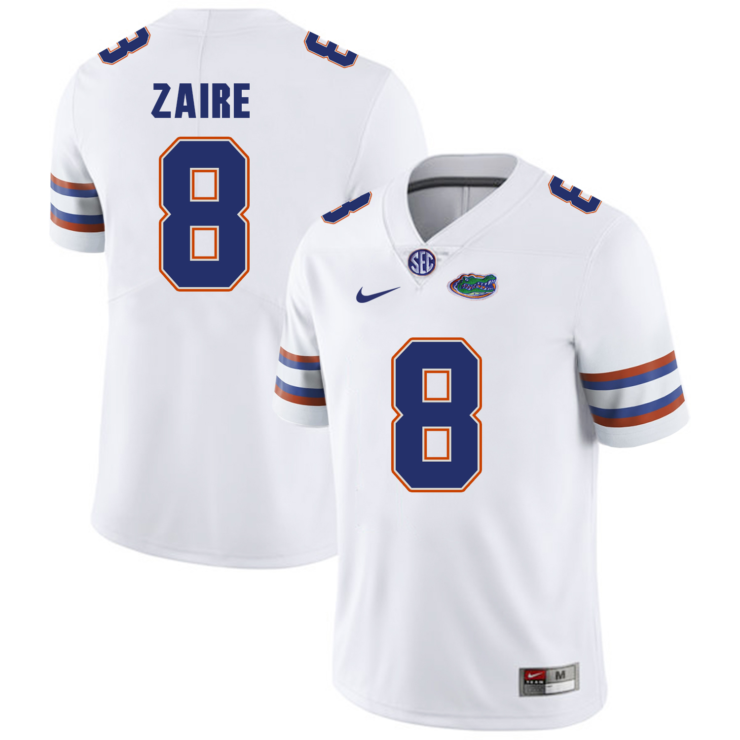Florida Gators 8 Malik Zaire White College Football Jersey
