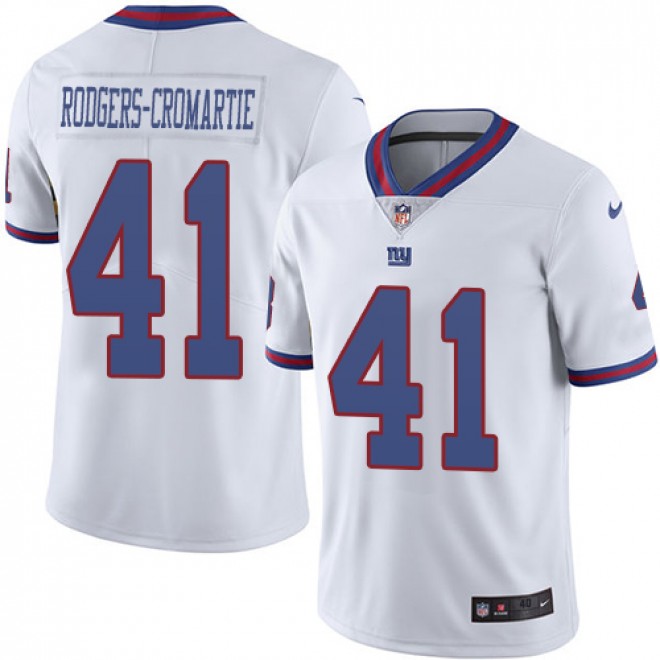 Nike Giants 41 Dominique Rodgers-Cromartie White Youth Color Rush Limited Jersey