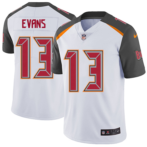 Nike Buccaneers 13 Mike Evans White Vapor Untouchable Player Limited Jersey