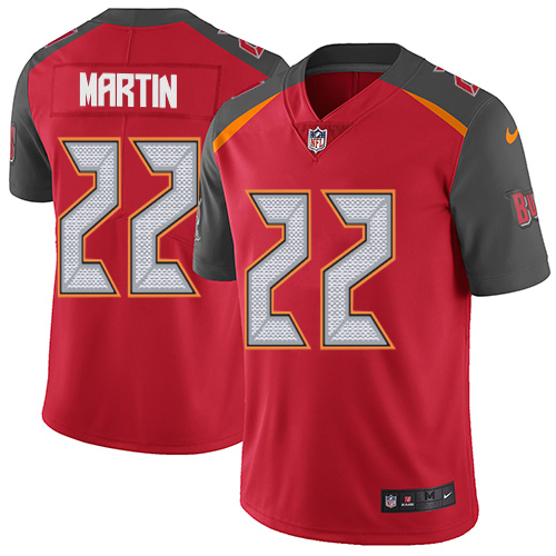 Nike Buccaneers 22 Doug Martin Red Youth Vapor Untouchable Player Limited Jersey