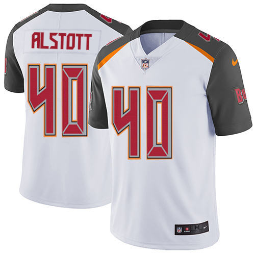 Nike Buccaneers 40 Mike Alstott White Youth Vapor Untouchable Player Limited Jersey