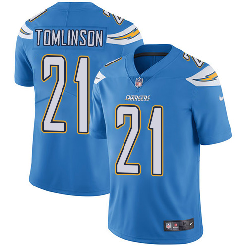 Nike Chargers 21 LaDainian Tomlinson Powder Blue Youth Vapor Untouchable Player Limited Jersey