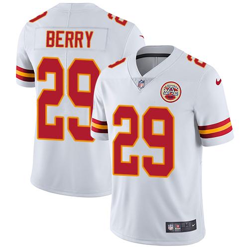 Nike Chiefs 29 Eric Berry White Youth Vapor Untouchable Player Limited Jersey