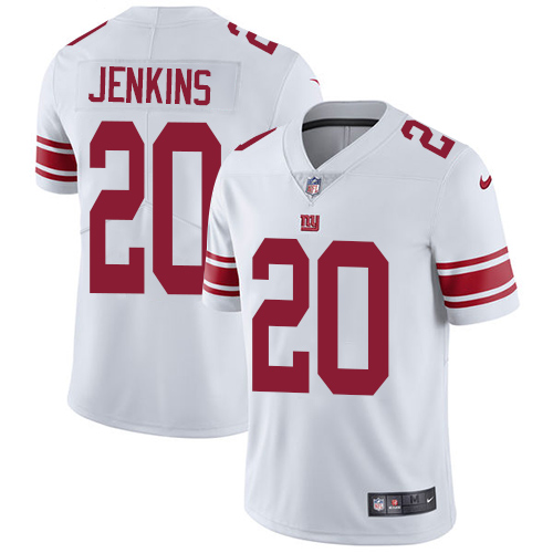 Nike Giants 20 Janoris Jenkins White Vapor Untouchable Player Limited Jersey