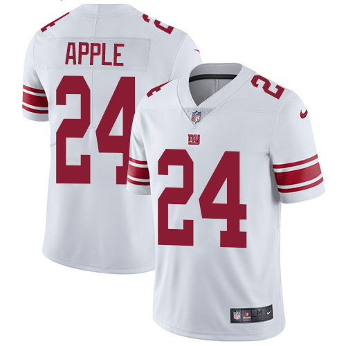 Nike Giants 24 Eli Apple White Youth Vapor Untouchable Player Limited Jersey