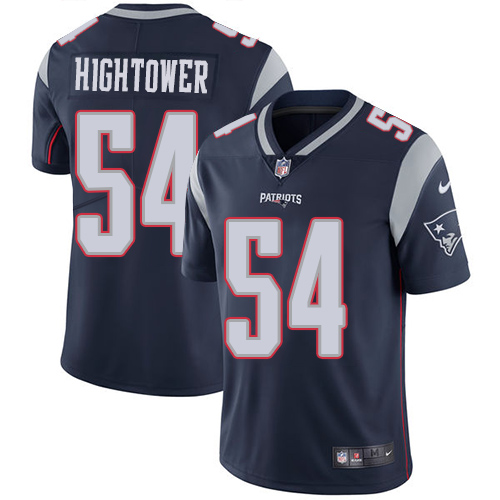 Nike Patriots 54 Dont'a Hightower Navy Youth Vapor Untouchable Player Limited Jersey
