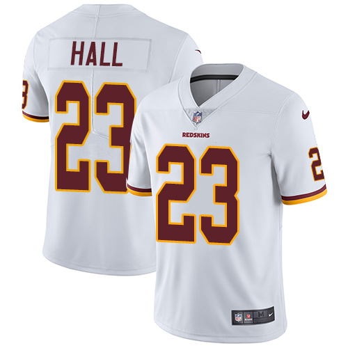 Nike Redskins 23 DeAngelo Hall White Youth Vapor Untouchable Player Limited Jersey