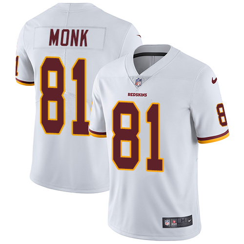 Nike Redskins 81 Art Monk White Youth Vapor Untouchable Player Limited Jersey