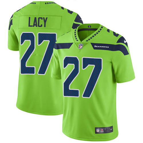 Nike Seahawks 27 Eddie Lacy Green Vapor Untouchable Player Limited Jersey