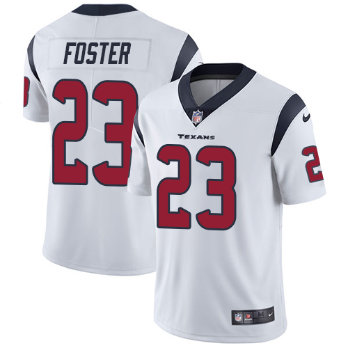 Nike Texans 23 Arian Foster White Youth Vapor Untouchable Player Limited Jersey