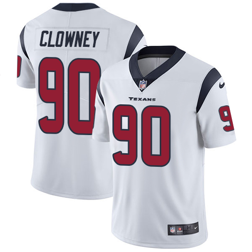 Nike Texans 90 Jadeveon Clowney White Youth Vapor Untouchable Player Limited Jersey