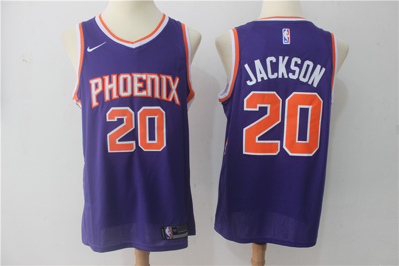 Suns 20 Josh Jackson Purple Nike Swingman Jersey(Without The Sponsor Logo)
