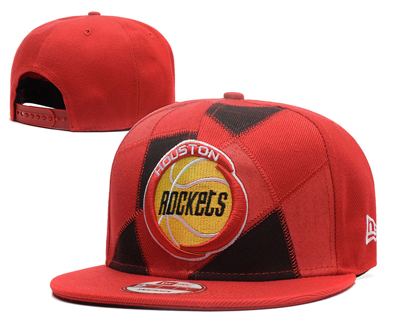 Rockets Team Logo Red Adjustable Hat GS