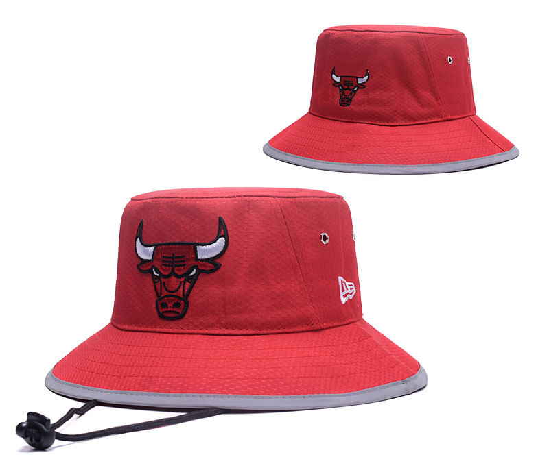 Bulls Fresh Logo Red Wide Brim Hat YD