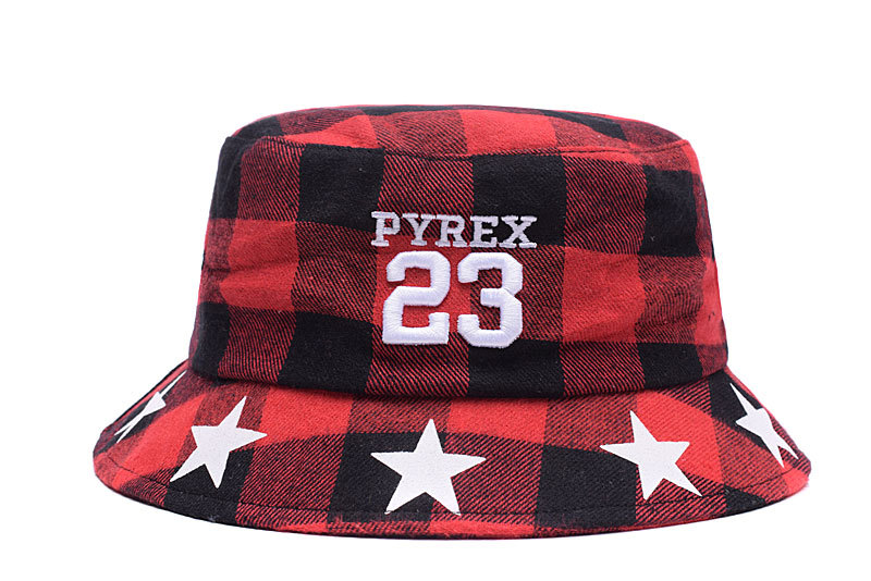 Pyrex 23 Red Fashion Wide Brim Hat LX