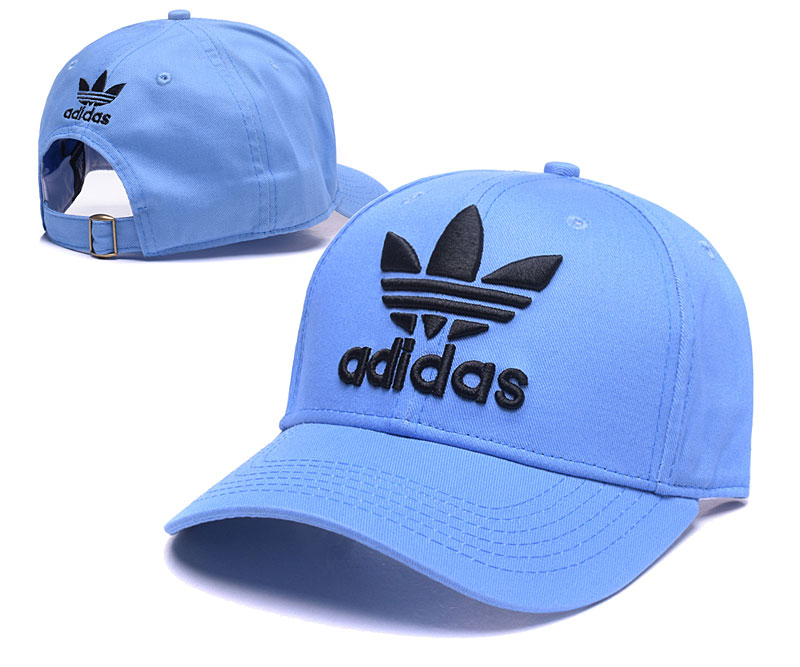 Adidas Logo Blue Fashion Adjustable Hat GS
