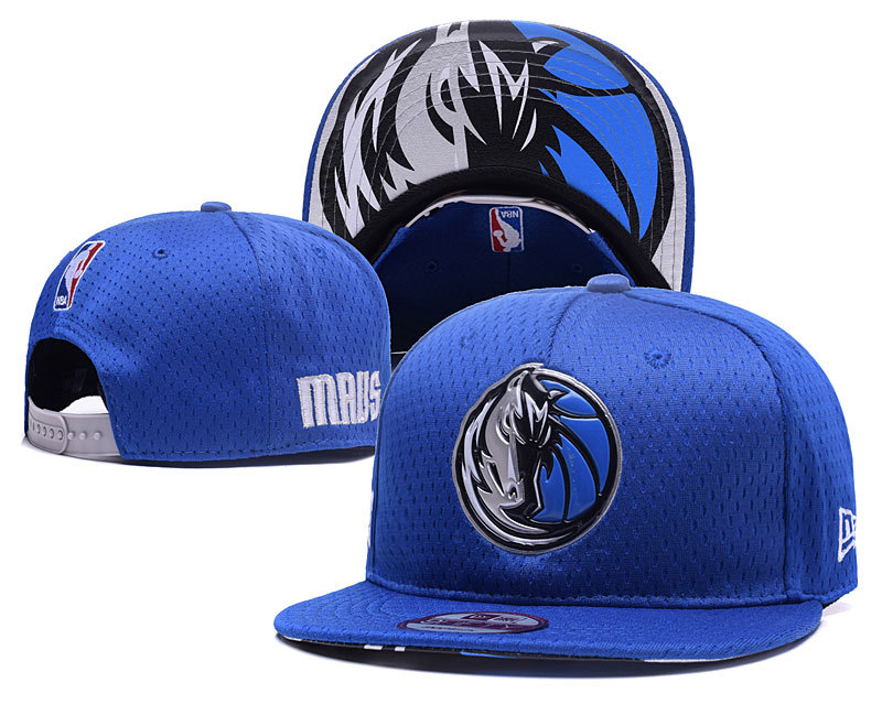 Mavericks Team Logo Blue Adjustable Hat YD
